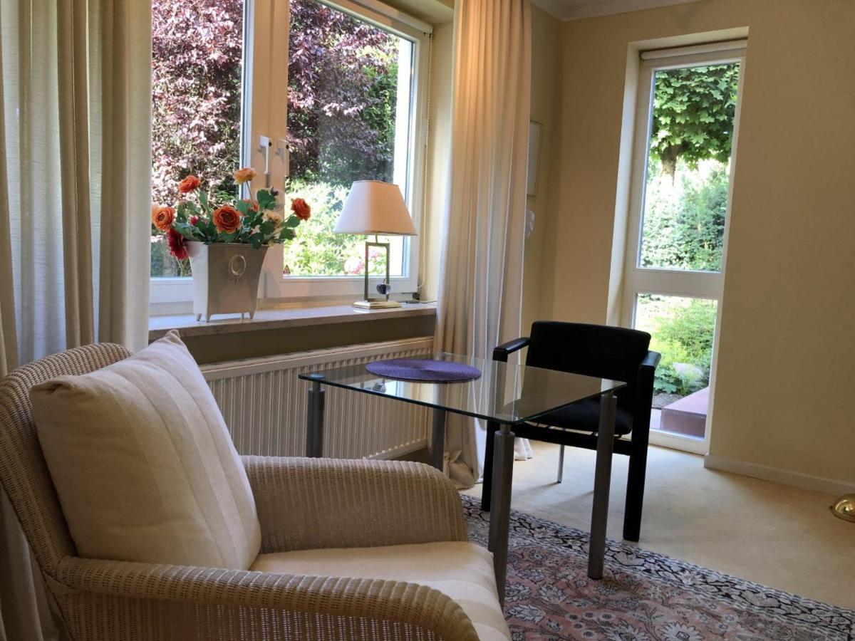 Ferienwohnung In Weisser Villa Am Kliff Flensburg Exterior foto